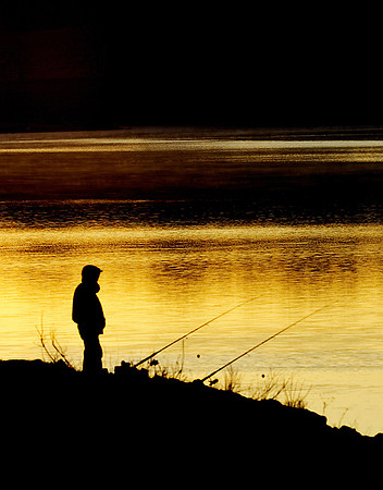 Fisherman, Shawnee Mission Park, Shawnee, Kansas