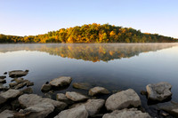 Fall Color, Shawnee Mission Lake #2, Shawnee Mission Park, Shawnee, Kansas