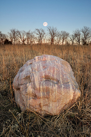 Man in the Moon Rock, Kill Creek Park, Olathe, Kansas