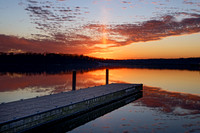 Fall Sunset, Shawnee Mission Park, Shawnee, Kansas